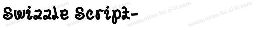 Swizzle Script字体转换
